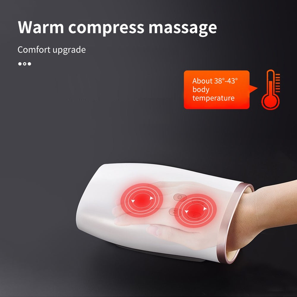 Portable Hand Massager With Heat Air Compression Relief For Hand Pain
