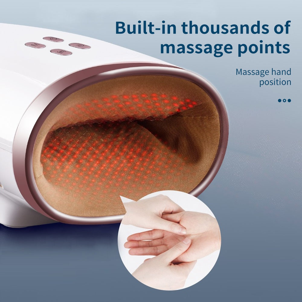 Portable Hand Massager With Heat Air Compression Relief For Hand Pain