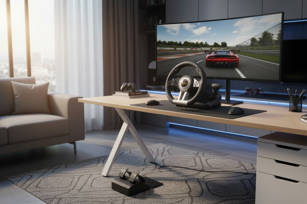 PXN V3 PRO Gaming Steering Wheel