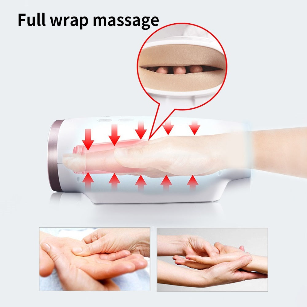 Portable Hand Massager With Heat Air Compression Relief For Hand Pain